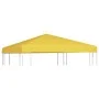 Gazebo awning 270 g/m² 3x3 m yellow by vidaXL, Covers for tents and gazebos - Ref: Foro24-312079, Price: 63,31 €, Discount: %