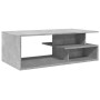 Engineered wood gray concrete coffee table 102x55x35 cm by , Coffee table - Ref: Foro24-848013, Price: 71,03 €, Discount: %