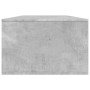 Engineered wood gray concrete coffee table 102x55x35 cm by , Coffee table - Ref: Foro24-848013, Price: 71,03 €, Discount: %