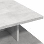 Engineered wood gray concrete coffee table 102x55x35 cm by , Coffee table - Ref: Foro24-848013, Price: 71,03 €, Discount: %