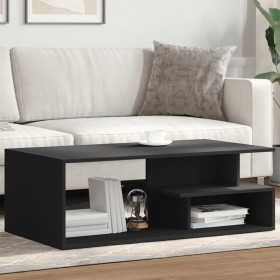 Mesa de centro madera de ingeniería negro 102x55x35 cm de , Mesas de centro - Ref: Foro24-848011, Precio: 72,96 €, Descuento: %