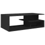 Engineered wood black coffee table 102x55x35 cm by , Coffee table - Ref: Foro24-848011, Price: 71,83 €, Discount: %