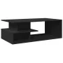 Mitteltisch aus schwarzem Ingenieurholz 102x55x35 cm von , Couchtisch - Ref: Foro24-848011, Preis: 71,83 €, Rabatt: %