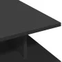 Engineered wood black coffee table 102x55x35 cm by , Coffee table - Ref: Foro24-848011, Price: 71,83 €, Discount: %