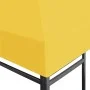 Gazebo awning 270 g/m² 3x3 m yellow by vidaXL, Covers for tents and gazebos - Ref: Foro24-312079, Price: 63,31 €, Discount: %