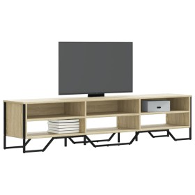 TV-Möbel aus Sonoma-Eichenfurnierholz, 180x34x41 cm. von , TV-Möbel - Ref: Foro24-848575, Preis: 77,50 €, Rabatt: %