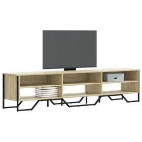 TV stand made of Sonoma oak engineered wood, 180x34x41 cm by , TV Furniture - Ref: Foro24-848575, Price: 76,00 €, Discount: %