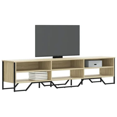 Mueble de TV madera de ingeniería roble Sonoma 180x34x41 cm de , Muebles TV - Ref: Foro24-848575, Precio: 76,00 €, Descuento: %