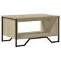 Center table made of Sonoma oak engineered wood 75x51x40 cm by , Coffee table - Ref: Foro24-848485, Price: 49,85 €, Discount: %
