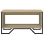 Center table made of Sonoma oak engineered wood 75x51x40 cm by , Coffee table - Ref: Foro24-848485, Price: 49,85 €, Discount: %