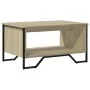 Center table made of Sonoma oak engineered wood 75x51x40 cm by , Coffee table - Ref: Foro24-848485, Price: 49,85 €, Discount: %