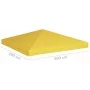 Gazebo awning 270 g/m² 3x3 m yellow by vidaXL, Covers for tents and gazebos - Ref: Foro24-312079, Price: 63,31 €, Discount: %