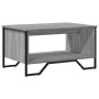 Mesa de centro madera contrachapada gris Sonoma 75x51x40 cm de , Mesas de centro - Ref: Foro24-848487, Precio: 45,81 €, Descu...
