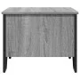 Mesa de centro madera contrachapada gris Sonoma 75x51x40 cm de , Mesas de centro - Ref: Foro24-848487, Precio: 45,81 €, Descu...