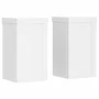 Pflanzenständer 2 Stück aus weißem Ingenieurholz 10x10x18 cm. von , Topfständer - Ref: Foro24-852879, Preis: 19,05 €, Rabatt: %