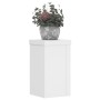 Pflanzenständer 2 Stück aus weißem Ingenieurholz 10x10x18 cm. von , Topfständer - Ref: Foro24-852879, Preis: 15,44 €, Rabatt: %
