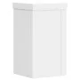 Pflanzenständer 2 Stück aus weißem Ingenieurholz 10x10x18 cm. von , Topfständer - Ref: Foro24-852879, Preis: 19,05 €, Rabatt: %