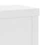 Pflanzenständer 2 Stück aus weißem Ingenieurholz 10x10x18 cm. von , Topfständer - Ref: Foro24-852879, Preis: 19,05 €, Rabatt: %