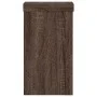 Pflanzenständer 2 Stück aus Eichenholz in Braun 10x10x18 cm von , Topfständer - Ref: Foro24-852885, Preis: 21,48 €, Rabatt: %