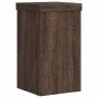Pflanzenständer 2 Stück aus Eichenholz in Braun 10x10x18 cm von , Topfständer - Ref: Foro24-852885, Preis: 21,48 €, Rabatt: %