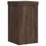 Soportes de plantas 2 uds madera marrón roble 10x10x18 cm de , Soportes para macetas - Ref: Foro24-852885, Precio: 17,24 €