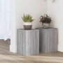 Pflanzenständer 2 Stück in Holzoptik Grau Sonoma 20x20x30 cm von , Topfständer - Ref: Foro24-852902, Preis: 29,91 €, Rabatt: %