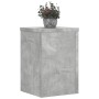 Soportes de plantas 2 uds madera gris hormigón 20x20x30 cm de , Soportes para macetas - Ref: Foro24-852900, Precio: 28,80 €, ...