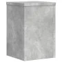 Plant stands 2 units gray wood concrete 20x20x30 cm by , Pot stands - Ref: Foro24-852900, Price: 30,77 €, Discount: %