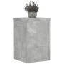 Soportes de plantas 2 uds madera gris hormigón 25x25x35 cm de , Soportes para macetas - Ref: Foro24-852909, Precio: 38,05 €, ...