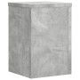 Pflanzenständer 2 Stück Holz grau Beton 25x25x35 cm von , Topfständer - Ref: Foro24-852909, Preis: 35,45 €, Rabatt: %