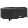 Set of garden sofas and cushions 10 pieces synthetic black rattan by , Garden sets - Ref: Foro24-3308408, Price: 710,25 €, Di...
