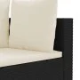Set of garden sofas and cushions 10 pieces synthetic black rattan by , Garden sets - Ref: Foro24-3308408, Price: 710,25 €, Di...