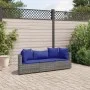 3-piece garden sofa set with gray synthetic rattan cushions by , Garden sets - Ref: Foro24-3308455, Price: 210,82 €, Discount: %
