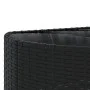 Set of garden sofas and cushions, 8 pieces, black synthetic rattan by , Garden sets - Ref: Foro24-3308387, Price: 568,59 €, D...