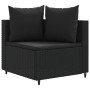 Set de sofás de jardín y cojines 10 pzas ratán sintético negro de , Conjuntos de jardín - Ref: Foro24-3308403, Precio: 719,55...