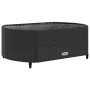 Set of garden sofas and cushions 10 pieces synthetic black rattan by , Garden sets - Ref: Foro24-3308403, Price: 718,16 €, Di...
