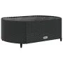 Set of garden sofas and cushions 10 pieces synthetic black rattan by , Garden sets - Ref: Foro24-3308403, Price: 695,39 €, Di...