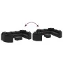 Set de sofás de jardín y cojines 10 pzas ratán sintético negro de , Conjuntos de jardín - Ref: Foro24-3308403, Precio: 695,39...