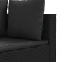Set de sofás de jardín y cojines 10 pzas ratán sintético negro de , Conjuntos de jardín - Ref: Foro24-3308403, Precio: 719,55...