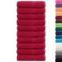 Duschhandtücher 10 Stück 100% Baumwolle rot 70x140 cm 600 gsm von , Handtücher - Ref: Foro24-137406, Preis: 109,95 €, Rabatt: %