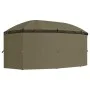 Gazebo with taupe gray curtains 180g/m² 520x349x255 cm by vidaXL, Tents and gazebos - Ref: Foro24-312231, Price: 401,66 €, Di...