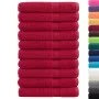 Sauna towels 10 units 100% cotton red 80x200 cm 600 gsm by , Towels - Ref: Foro24-137412, Price: 178,97 €, Discount: %