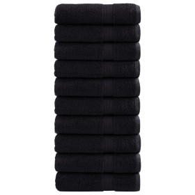 Bathroom towels 10 units 100% cotton green 100x150 cm 600 gsm by , Towels - Ref: Foro24-137433, Price: 179,96 €, Discount: %