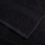 Premium-Handtücher, 4 Stück, 100% Baumwolle, schwarz, 100x200 cm, 600 g/m². von , Handtücher - Ref: Foro24-137438, Preis: 106...