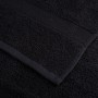 Premium-Handtücher, 4 Stück, 100% Baumwolle, schwarz, 100x200 cm, 600 g/m². von , Handtücher - Ref: Foro24-137438, Preis: 112...