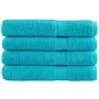 Saunatücher 4 Stk. 100% Baumwolle türkis 80x200 cm 600 g/m² von , Handtücher - Ref: Foro24-137459, Preis: 79,05 €, Rabatt: %