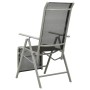 Reclining garden chairs 2 pcs silver aluminum textilene by vidaXL, Garden chairs - Ref: Foro24-312197, Price: 177,85 €, Disco...