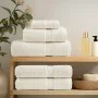 Toallas de sauna 10 uds 100% algodón crema 80x200 cm 600 gsm de , Toallas - Ref: Foro24-137484, Precio: 187,14 €, Descuento: %