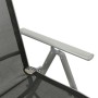 Reclining garden chairs 2 pcs silver aluminum textilene by vidaXL, Garden chairs - Ref: Foro24-312197, Price: 177,85 €, Disco...