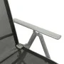 Reclining garden chairs 2 pcs silver aluminum textilene by vidaXL, Garden chairs - Ref: Foro24-312197, Price: 178,86 €, Disco...
